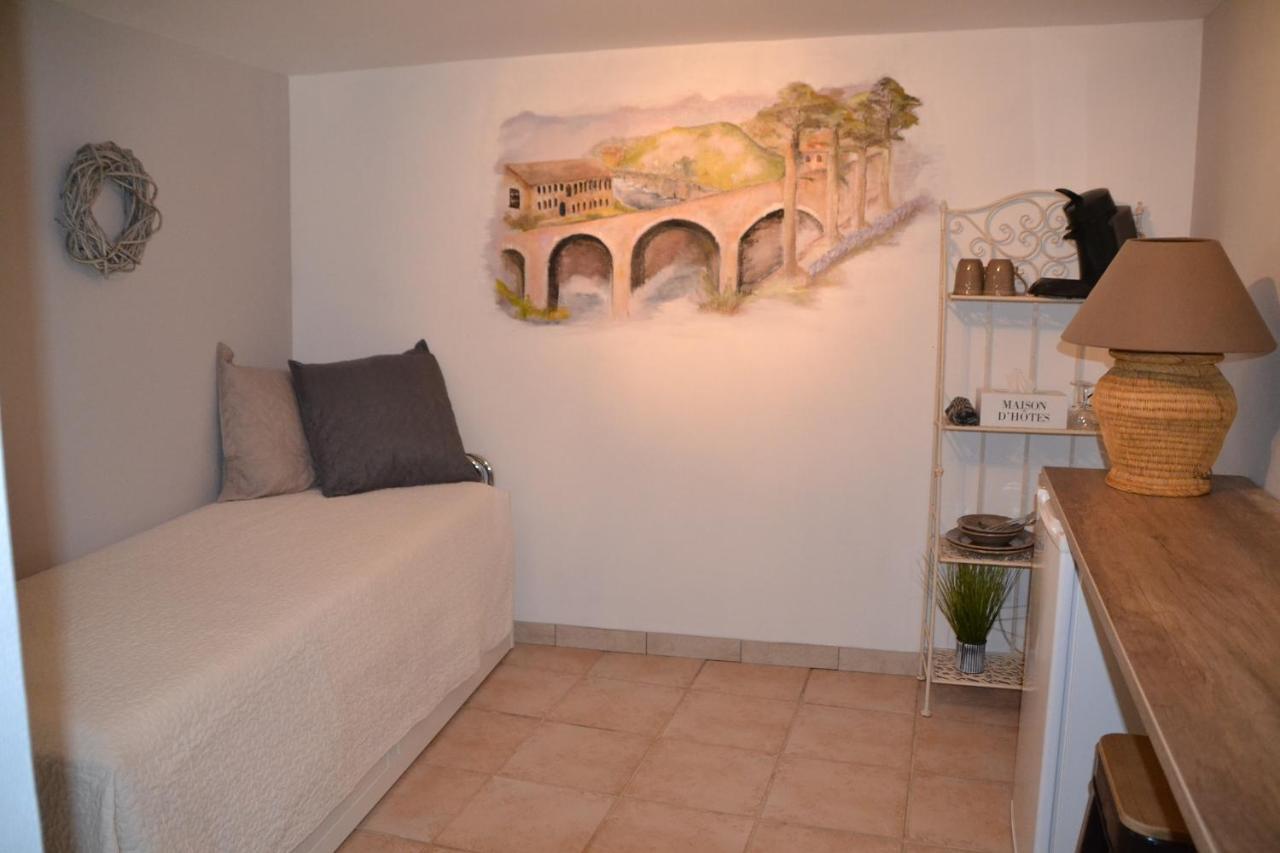 Bed and Breakfast Maison Sous Le Pont Meyras Exteriér fotografie