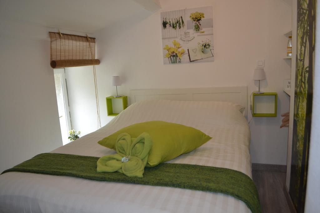 Bed and Breakfast Maison Sous Le Pont Meyras Exteriér fotografie